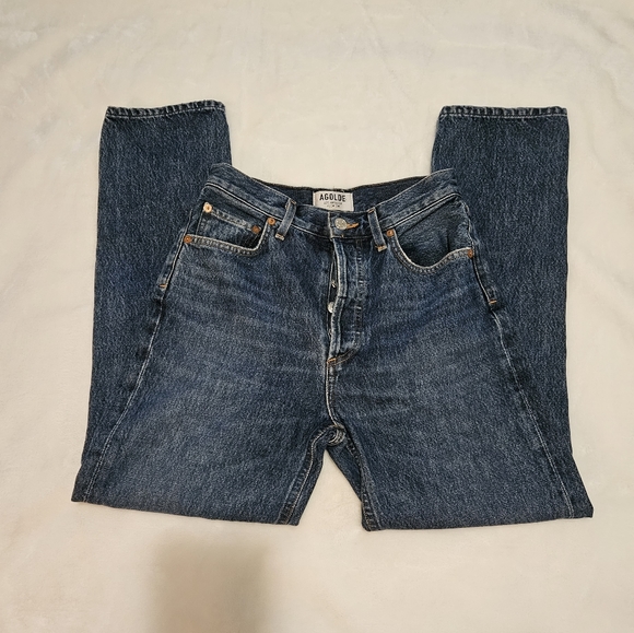 AGOLDE Riley High-Rise Slim Straight - Picture 5 of 10